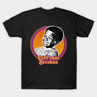 Diff'rent Strokes / 80s Vintage Look Fan Design T-Shirt